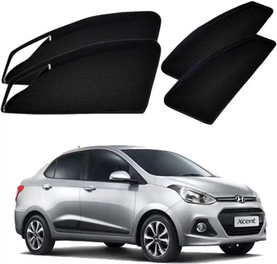 G ILIKA Rear Window, Side Window Sun Shade For Hyundai Xcent(Black)