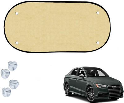 Automotive Prist Side Window Sun Shade For Audi S3(Beige)
