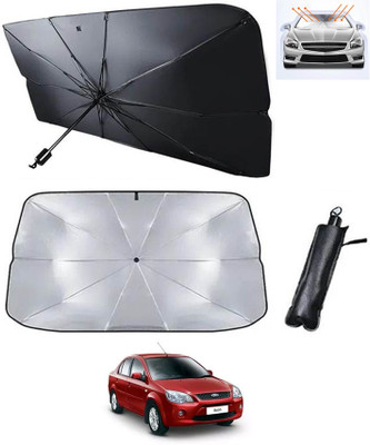 MATIES Windshield Sun Shade For Ford Ikon(Silver)