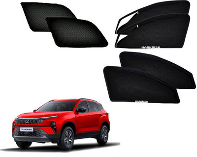 HARKRISH Side Window Sun Shade For Tata Harrier(Black)