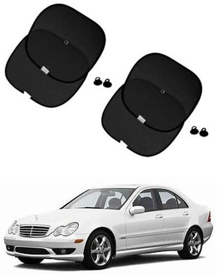 FKOK Side Window Sun Shade For Mercedes Benz C280(Black)