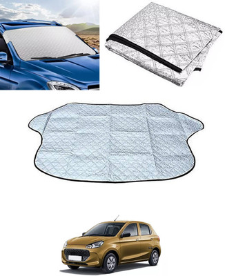 RKPSP Windshield Sun Shade For Universal For Car Alto K10(Silver)