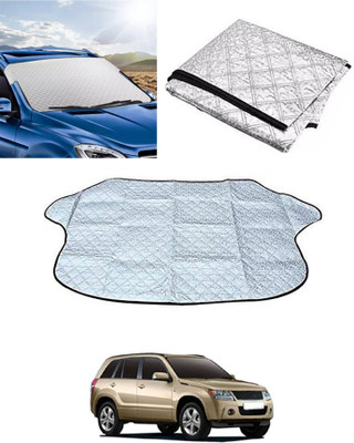 MSNP Windshield Sun Shade For Maruti Suzuki Grand Vitara(Silver)