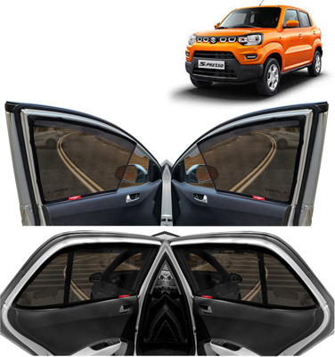 Kingsway Side Window, Rear Window Sun Shade For Maruti Suzuki S Presso(Black)