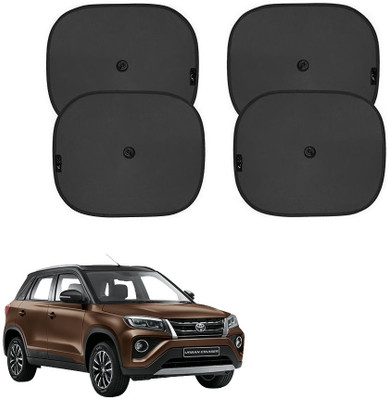 SPREADX Side Window, Rear Window Sun Shade For Toyota Urban Cruiser(Black)