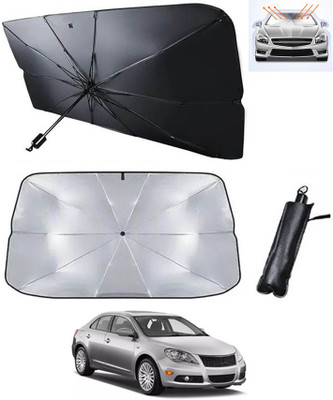 MATIES Windshield Sun Shade For Maruti Suzuki Kizashi(Silver)