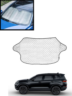 AYW Windshield Sun Shade For Universal For Car Safari(Silver)