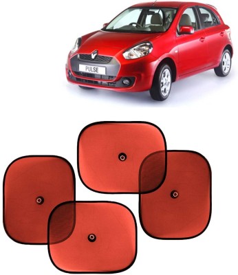 Kingsway Side Window, Rear Window, Dashboard, Sun Roof, Windshield Sun Shade For Renault Pulse(Red)