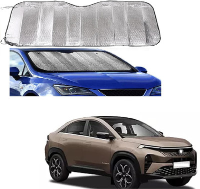 ROSHNEER ENTERPRISES Windshield Sun Shade For Tata 1 Series(Silver)