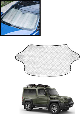 AYW Windshield Sun Shade For Universal For Car Gurkha(Silver)