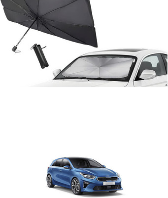 GONAMA Rear Window Sun Shade For Hyundai Universal For Car(Silver)