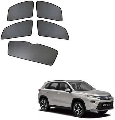 AuTO ADDiCT Side Window, Rear Window Sun Shade For Toyota Urban Cruiser(Black)