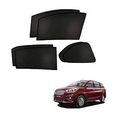 Crc Side Window Sun Shade For Maruti Suzuki Ertiga(Black)
