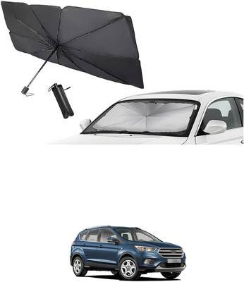 GONAMA Windshield Sun Shade For Ford Universal For Car(Silver)