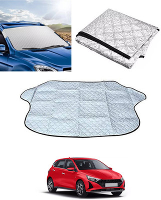 AYW Windshield Sun Shade For Hyundai i20(Silver)