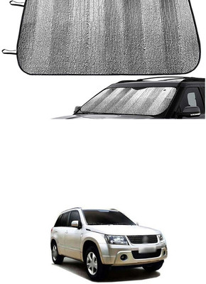 GONAMA Side Window Sun Shade For Maruti Suzuki Universal For Car(Silver)