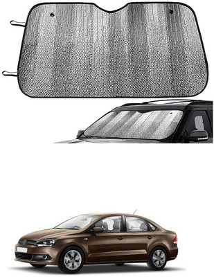 GONAMA Side Window Sun Shade For Volkswagen Vento(Silver)