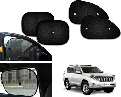 PEEPS STORE Side Window Sun Shade For Land Rover Land Cruiser Prado(Black)