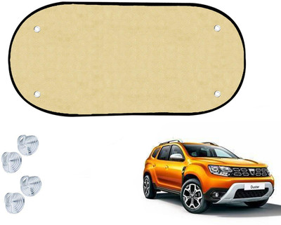 Automotive Prist Side Window Sun Shade For Renault Duster(Beige)