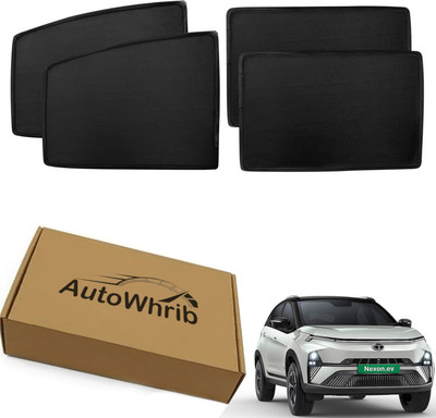 Autowhrib Side Window Sun Shade For Tata Universal For Car(Black)