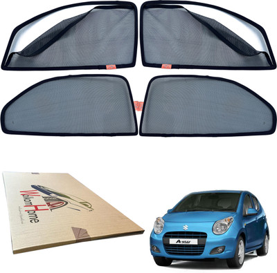 WolkomHome Side Window Sun Shade For Maruti Suzuki A-Star(Black)