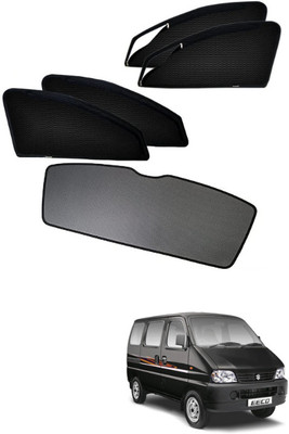 RAKRISH Rear Window, Side Window Sun Shade For Maruti Suzuki Eeco(Black)