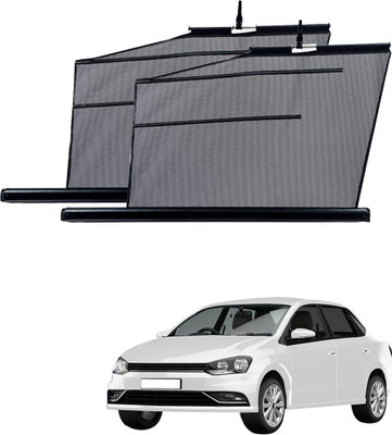 SS Zeeber Side Window Sun Shade For Volkswagen Ameo(Black)