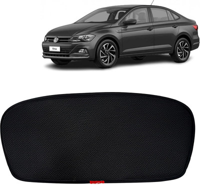 Kingsway Windshield Sun Shade For Volkswagen Virtus(Black)