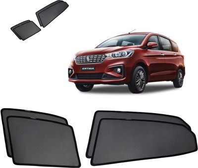 RAKRISH Rear Window, Side Window Sun Shade For Maruti Suzuki Ertiga(Black)