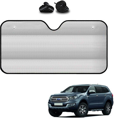 COSMOGEAR Windshield, Dashboard, Rear Window Sun Shade For Ford Endeavour(Silver)