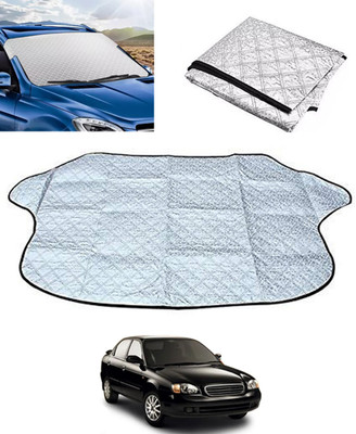monolive Windshield Sun Shade For Maruti Suzuki Baleno(Silver)