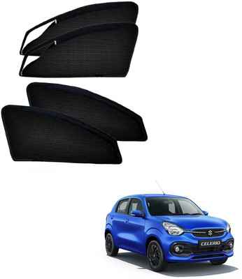 AuTO ADDiCT Side Window Sun Shade For Maruti Suzuki Celerio(Black)
