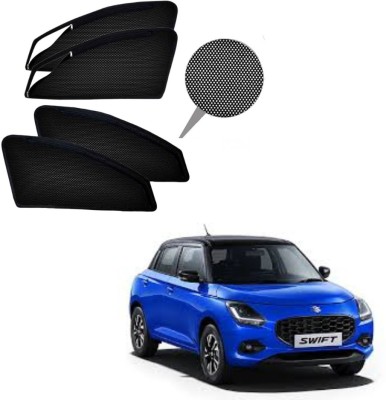 RAKRISH COLLECTION Rear Window, Side Window Sun Shade For Maruti Suzuki New Swift(Black)