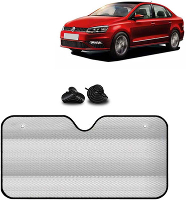 Kingsway Windshield, Dashboard, Rear Window Sun Shade For Volkswagen Vento(Silver)