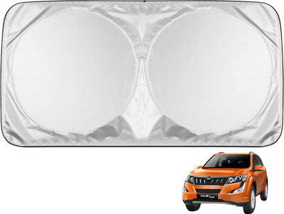 MOCKHE Windshield Sun Shade For Mahindra XUV 500(Silver)