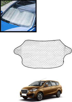 AYW Windshield Sun Shade For Datsun Universal For Car(Silver)