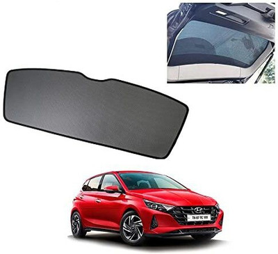 RAKRISH Rear Window Sun Shade For Hyundai i20(Black)