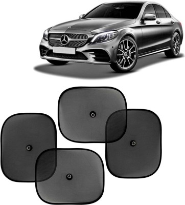 Kingsway Side Window, Rear Window, Windshield Sun Shade For Mercedes Benz C-Class(Black)