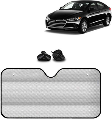 Kingsway Windshield, Dashboard, Rear Window Sun Shade For Hyundai Elantra(Silver)