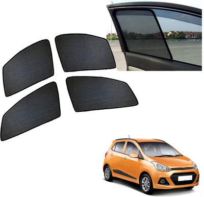 PEEPS STORE Side Window Sun Shade For Hyundai Grand i10(Black)
