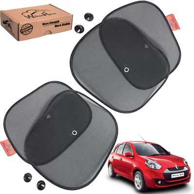 WolkomHome Side Window Sun Shade For Tata Sumo Grande(Black)