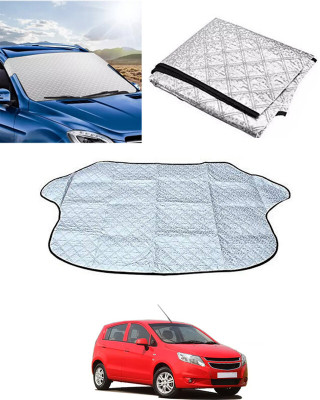MATIES Windshield Sun Shade For Chevrolet Sail UVA(Silver)