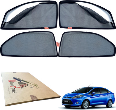 WolkomHome Side Window Sun Shade For Ford Fiesta(Black)