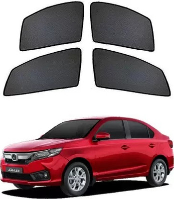 G ILIKA Side Window Sun Shade For Honda Amaze(Black)