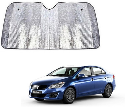SPREADX Windshield Sun Shade For Maruti Suzuki Ciaz(Silver)