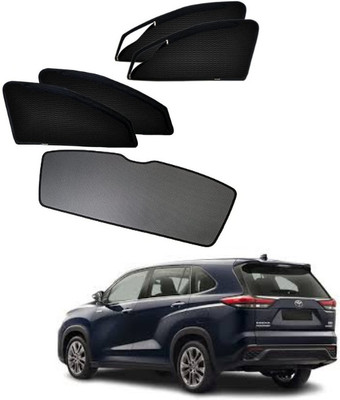RAKRISH Rear Window, Side Window Sun Shade For Toyota Innova Hycross(Black)