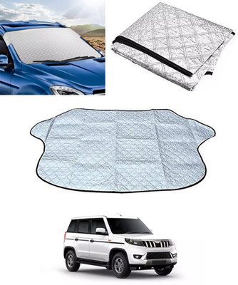 RKPSP Windshield Sun Shade For Mahindra Bolero Neo(Silver)