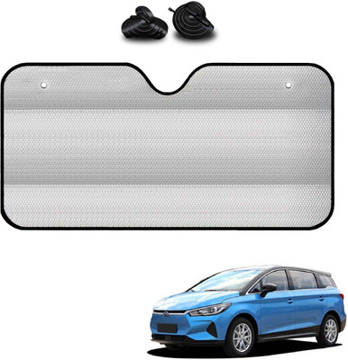 COSMOGEAR Windshield, Dashboard, Rear Window Sun Shade For BYD E6(Silver)