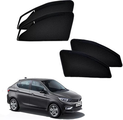 HARKRISH Side Window Sun Shade For Tata Tigor(Black)