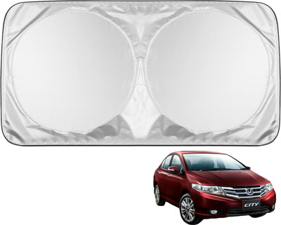 MOCKHE Windshield Sun Shade For Honda City(Silver)